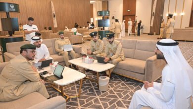 شرطة دبي تُنظم معرض التوظيف الفوري المُشترك في مجلس أم سقيم 4 شرطة دبي
