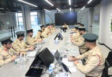 «عبدالله المري» يتفقد الإدارة العامة للشؤون الإدارية 24 عبدالله المري