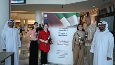 شرطة أبوظبي تحتفي باليوم العالمي للسياحة 2 شرطة أبوظبي تحتفي باليوم العالمي للسياحة