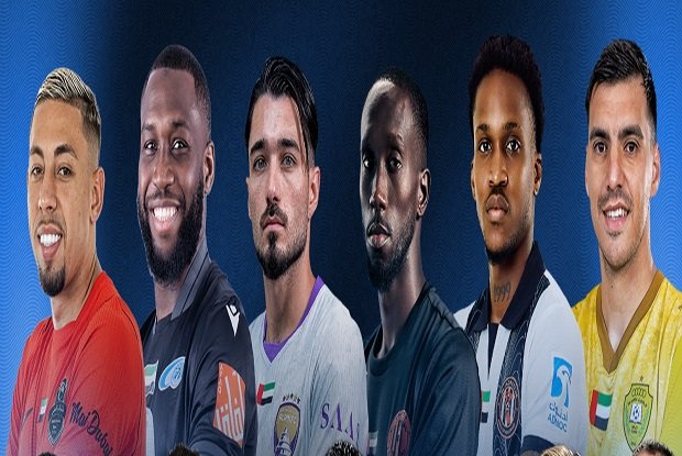 منافسة سداسية على جائزة أفضل لاعب في دوري أدنوك 1 منافسة سداسية على جائزة أفضل لاعب في دوري أدنوك