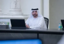 عبدالله بن سالم القاسمي يترأس اجتماع المجلس التنفيذي 26 عبدالله بن سالم القاسمي