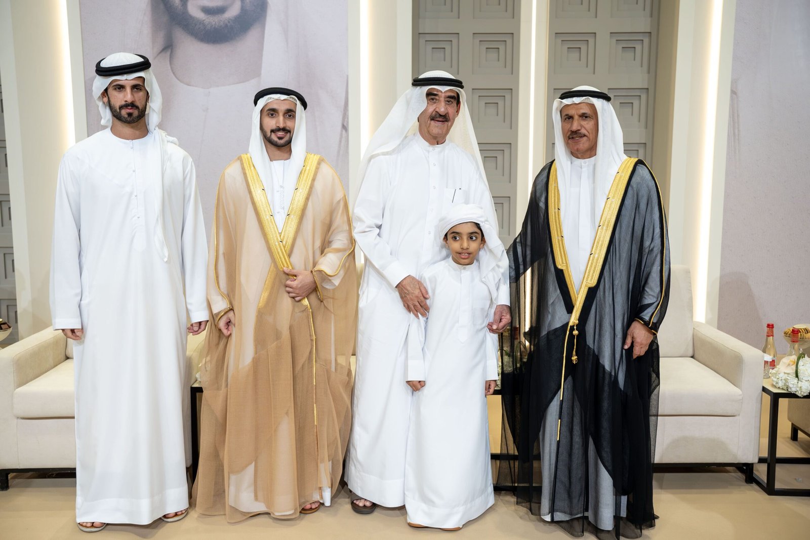 حاكم أم القيوين يحضر حفل استقبال أقامه سلطان بن سعيد المنصوري بمناسبة زفاف نجله 1 حاكم أم القيوين