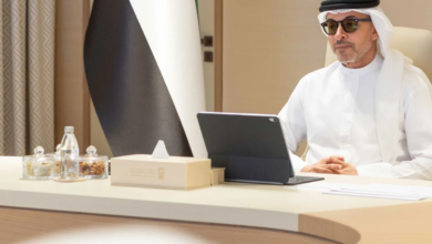 هزاع بن زايد يستقبل وفداً من دائرة الثقافة والسياحة ويطّلع على خطط تعزيز المنظومة السياحية والثقافية في منطقة العين 2 هزاع بن زايد