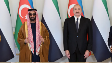 بحضور رئيس أذربيجان وطحنون بن زايد «لِعماد» وشركة أذربيجان القابضة للاستثمار تتعاونان لاستكشاف فرص استثمارية استراتيجية في جمهورية أذربيجان ومنطقة آسيا الوسطى 2 أذربيجان