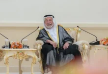 حاكم الشارقة يستقبل مدير مكتبة الإسكندرية 24 حاكم الشارقة