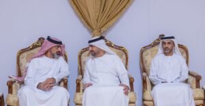 عمار بن حميد يقدم واجب العزاء في وفاة الشيخ محمد بن سالم بن سلطان القاسمي 3 عمار بن حميد يقدم واجب العزاء في وفاة الشيخ محمد بن سالم بن سلطان القاسمي