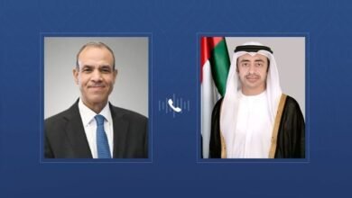 عبدالله بن زايد ووزير الخارجية المصري يبحثان هاتفياً التطورات في المنطقة 2 عبدالله بن زايد ووزير الخارجية المصري يبحثان هاتفياً التطورات في المنطقة