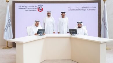 دائرة التعليم والمعرفة – أبوظبي وهيئة أبوظبي للتراث توقعان مذكرة تفاهم لتعزيز الهوية الوطنية وارتباط الطلبة بالتراث الإماراتي 4 دائرة التعليم والمعرفة