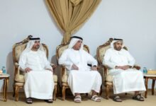 حاكم رأس الخيمة يقدم واجب العزاء في وفاة الشيخ محمد بن سالم بن سلطان القاسمي 33 حاكم رأس الخيمة