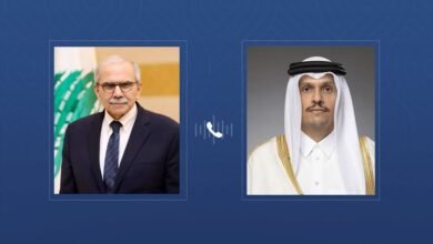 رئيسا وزراء قطر ولبنان يبحثان المستجدات الإقليمية 3 قطر