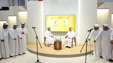 فن "الآهلة" الإماراتي يستقطب جمهور معرض أبوظبي للكتاب 2 الآهلة