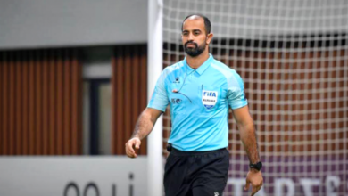 صافرة بحرينية لمواجهة السعودية وعمان في كأس الخليج