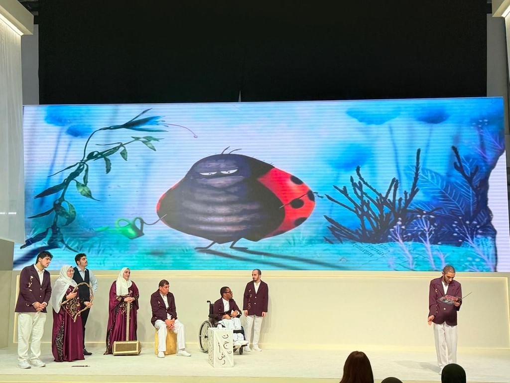 "بيت الحكايات" يبرز إبداعات ثمانية من أصحاب الهمم بمعرض "أبوظبي للكتاب" 1 بيت الحكايات