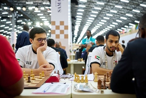 منتخبنا الوطني يتفوق على أوروجواي وقبرص في أولمبياد الشطرنج 1 منتخبنا الوطني يتفوق على أوروجواي وقبرص في أولمبياد الشطرنج