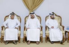 سالم بن سلطان يقدم واجب العزاء في وفاة الشيخ محمد بن سالم بن سلطان القاسمي 21 سالم بن سلطان