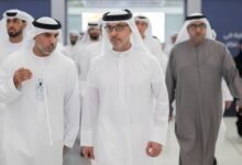 هزاع بن زايد يزور معرض أبوظبي الدولي للصيد والفروسية