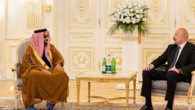 طحنون بن زايد يلتقي الرئيس الأذربيجاني إلهام علييف في باكو 4 طحنون بن زايد يلتقي الرئيس الأذربيجاني إلهام علييف في باكو