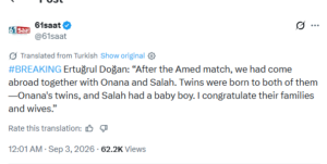 رئيس طرابزون يزف نبأ سارا حول محمد صلاح 2 رئيس طرابزون يزف نبأ سارا حول محمد صلاح