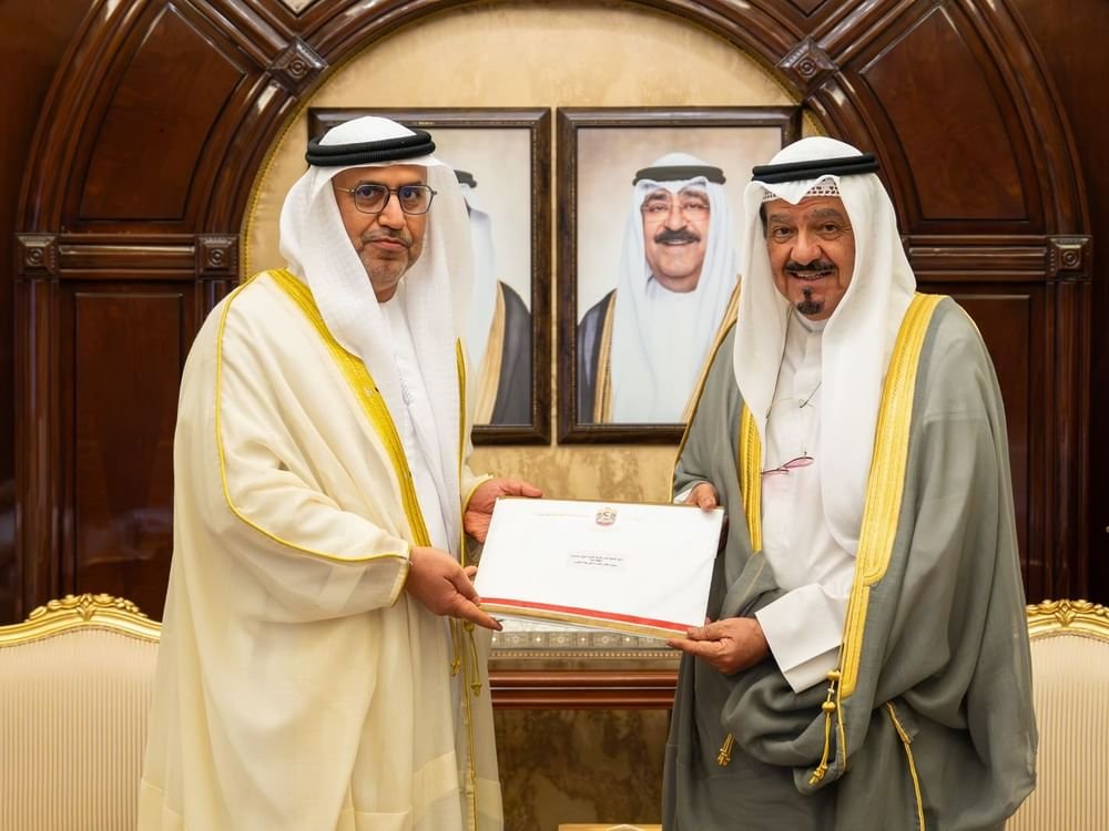 محمد بن راشد يدعو رئيس الوزراء الكويتي لحضور قمة "أسبوع أبوظبي للاستدامة" 1 محمد بن راشد يدعو رئيس الوزراء الكويتي لحضور قمة "أسبوع أبوظبي للاستدامة"