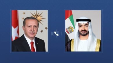 رئيس الدولة والرئيس التركي يبحثان هاتفياً علاقات البلدين والتطورات الإقليمية 2 رئيس الدولة والرئيس التركي يبحثان هاتفياً علاقات البلدين والتطورات الإقليمية