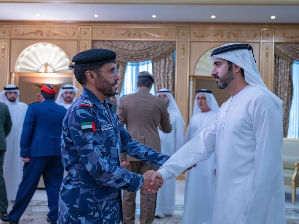 حمدان بن محمد ومكتوم بن محمد يتقبّلان التعازي في وفاة الشيخ أحمد بن راشد 1 حمدان بن محمد ومكتوم بن محمد يتقبّلان التعازي في وفاة الشيخ أحمد بن راشد