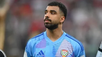 حمد المقبالي يحرس عرين منتخبنا الوطني أمام قطر 2 حمد المقبالي