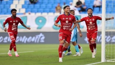 تأكد غياب ثنائي الشارقة أمام يونايتد