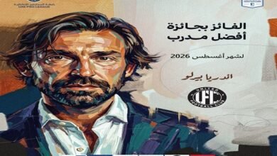 مدرب الشهر.. بيرلو يتفوق على كوزمين وإيفيتش وجاردين