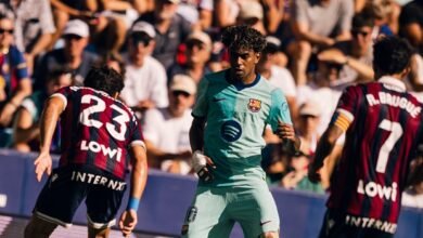 قطار برشلونة يدهس ليفانتي في الليجا 2 قطار برشلونة يدهس ليفانتي في الليجا