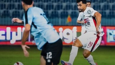 الزمالك يكسر صلابة غزل المحلة بركلة جزاء 2 الزمالك يكسر صلابة غزل المحلة بركلة جزاء