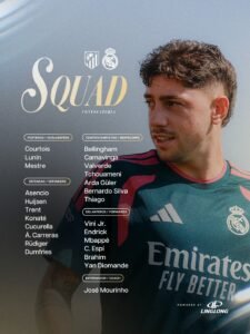 مبابي يتصدر قائمة ريال مدريد لموقعة الديربي