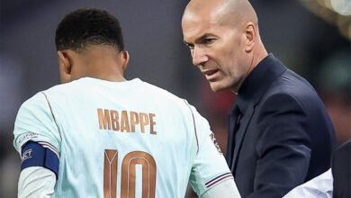 تصرف زيدان يغضب ريال مدريد بشأن مبابي