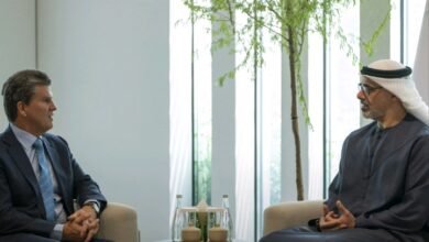 خالد بن محمد بن زايد يبحث مع رئيس مجلس إدارة "جنرال أتلانتيك" آفاق التعاون الاستثماري 3 خالد بن محمد بن زايد يبحث مع رئيس مجلس إدارة "جنرال أتلانتيك" آفاق التعاون الاستثماري