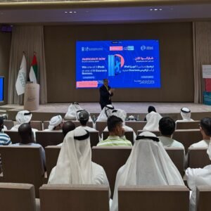 المكتب الإقليمي لمنظمة العالم الإسلامي للتربية والعلوم والثقافة – إيسيسكو – في الشارقة يستضيف الشباب ضمن تجربة التوأم الرقمي لملتقى شباب المعرفة 2026 3 المكتب الإقليمي لمنظمة العالم الإسلامي للتربية والعلوم والثقافة – إيسيسكو – في الشارقة يستضيف الشباب ضمن تجربة التوأم الرقمي لملتقى شباب المعرفة 2026