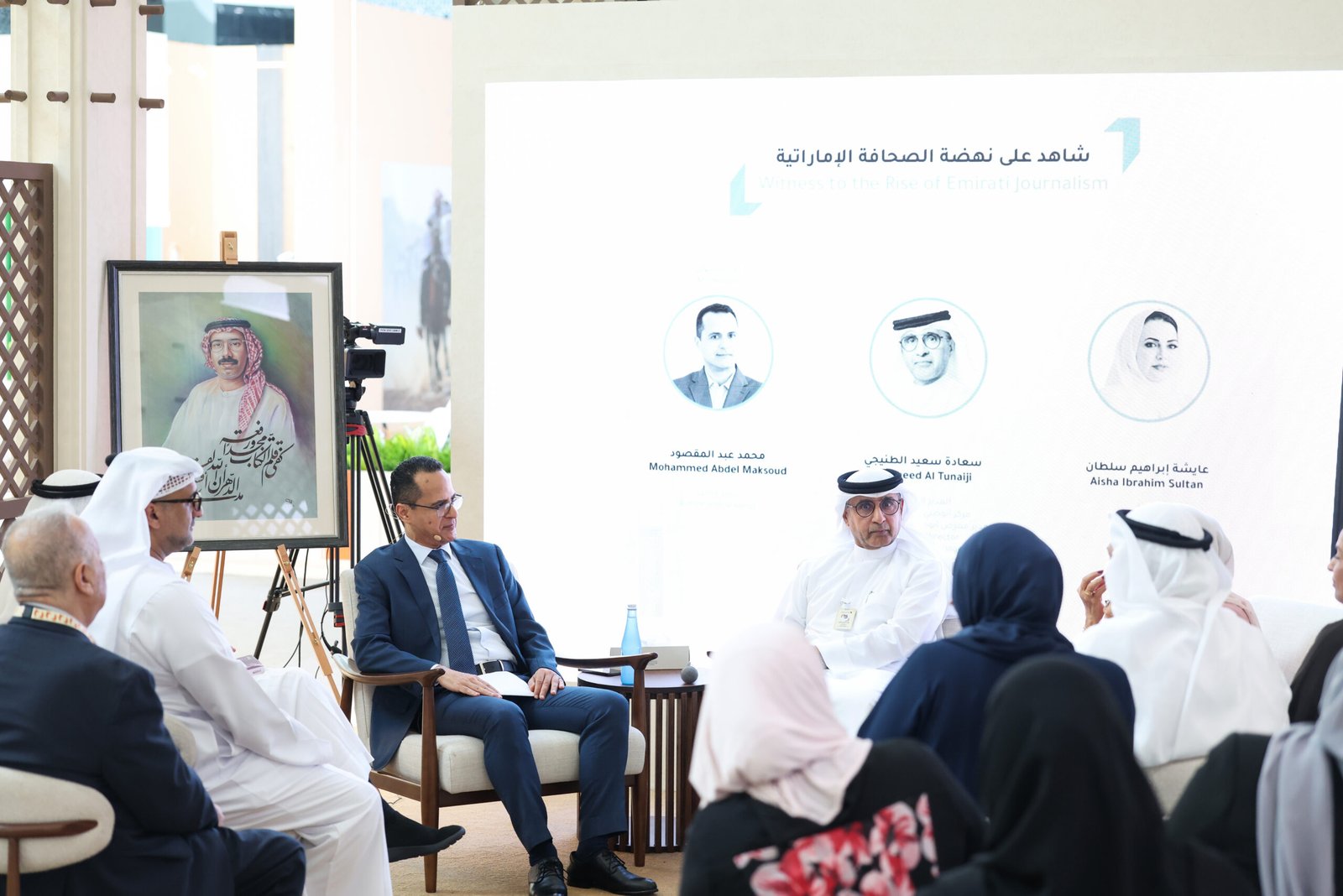 معرض أبوظبي الدولي للكتاب يرصد أثر محمد المر على التجربة الصحافية الوطنية 1 معرض أبوظبي الدولي