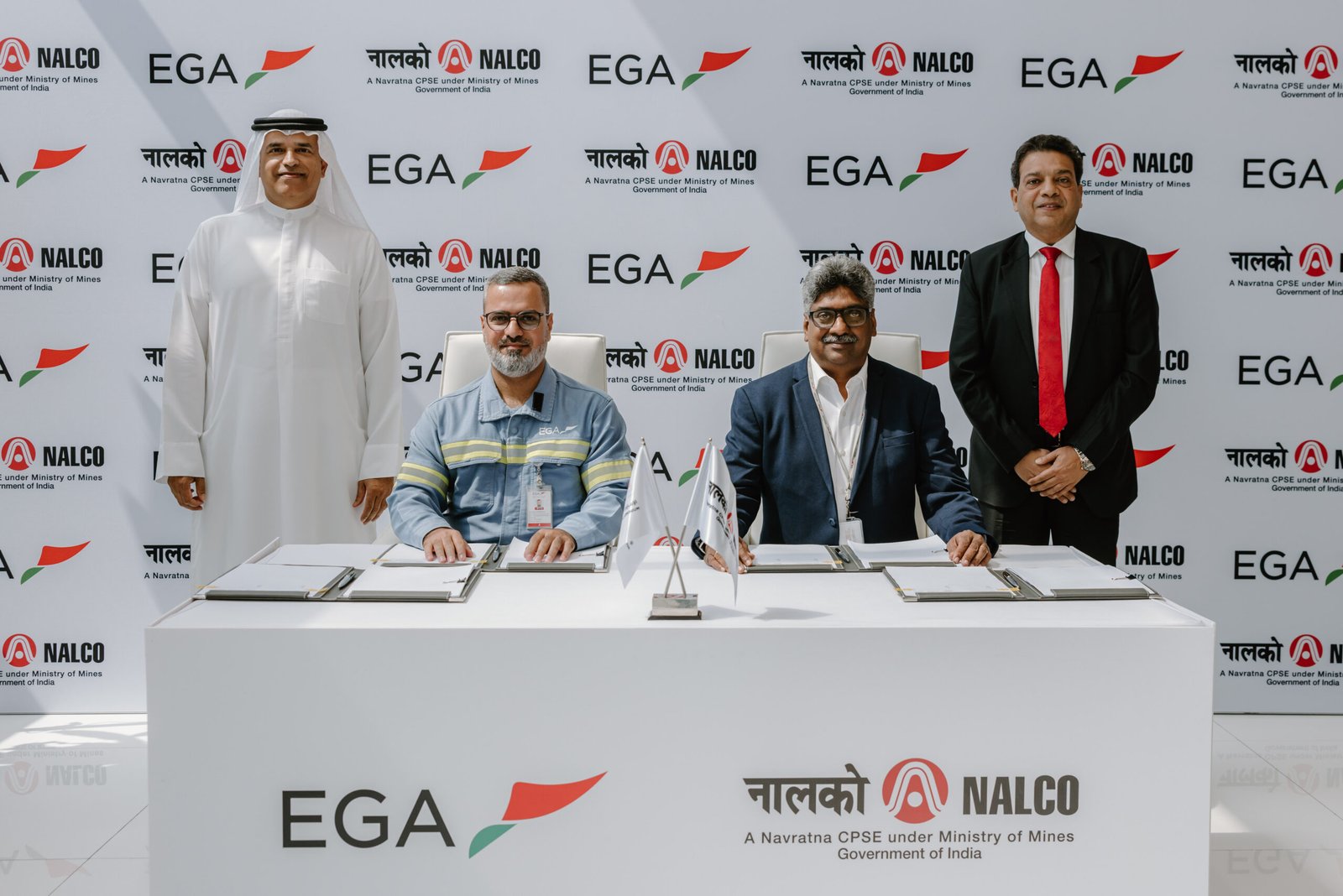 الإمارات العالمية للألمنيوم توقع اتفاقية مع نالكو لنقل تقنيتها الصناعية المطورة إلى الهند 1 الإمارات العالمية للألمنيوم