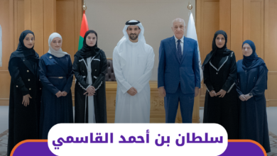 سلطان بن أحمد القاسمي يستقبل خريجي برنامج الدكتوراة المزدوجة في الطب الجزيئي بين جامعتي الشارقة ولوبيك الألمانية 2 سلطان بن أحمد القاسمي يستقبل خريجي برنامج الدكتوراة المزدوجة في الطب الجزيئي بين جامعتي الشارقة ولوبيك الألمانية