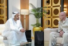 ولي عهد رأس الخيمة يستقبل الرئيس التنفيذي ورئيس مجلس إدارة مجموعة "UKM" 35 ولي عهد رأس الخيمة يستقبل الرئيس التنفيذي ورئيس مجلس إدارة مجموعة "UKM"