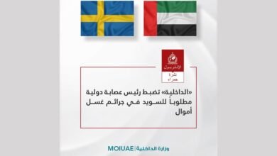 «الداخلية» تعلن ضبط رئيس عصابة دولية مطلوبا للسويد في جرائم غسل أموال