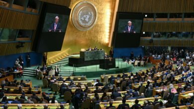 أمام الجمعية العامة..غوتيريش يحذر من اتساع الانقسامات ويدعو إلى خفض التصعيد 2 أمام الجمعية العامة..غوتيريش يحذر من اتساع الانقسامات ويدعو إلى خفض التصعيد