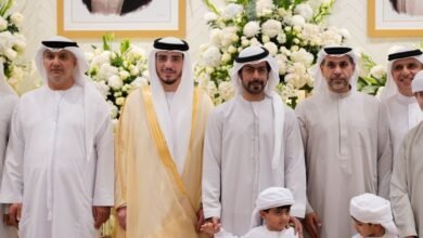 خليفة بن طحنون بن محمد يحضر حفل استقبال بمناسبة زفاف عبدالله محمد الخوري 3 خليفة بن طحنون بن محمد يحضر حفل استقبال بمناسبة زفاف عبدالله محمد الخوري