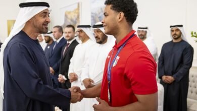 رئيس الدولة يستقبل منتخبنا الوطني لليد بعد بلوغه كأس العالم للشباب