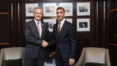 الإمارات والأرجنتين تصدران بياناً مشتركاً بشأن التجارة والاستثمار وتطلقان مفاوضات اتفاقية شراكة اقتصادية شاملة 1 الإمارات والأرجنتين تصدران بياناً مشتركاً بشأن التجارة والاستثمار وتطلقان مفاوضات اتفاقية شراكة اقتصادية شاملة