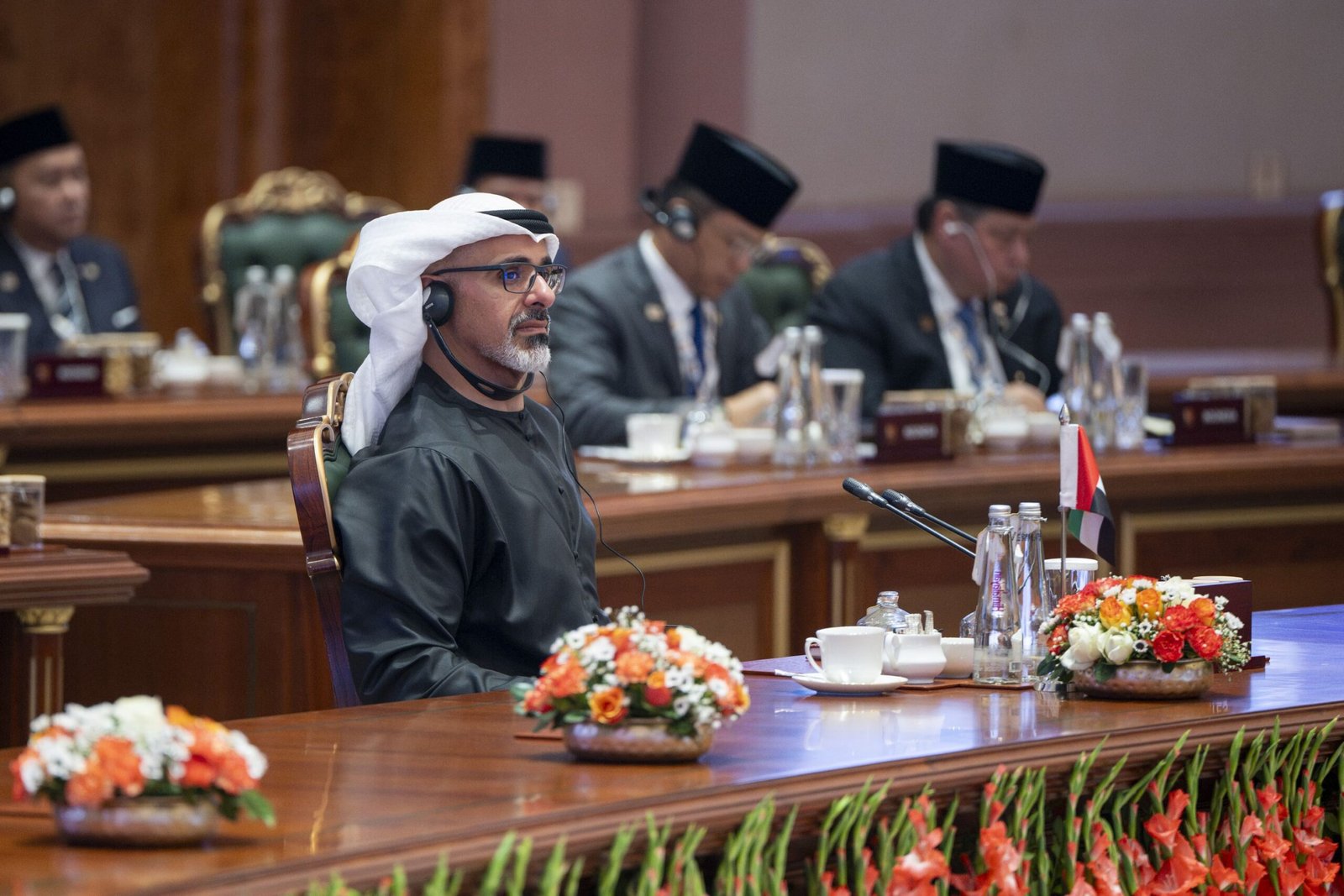 ولي عهد أبوظبي يترأس وفد الدولة المشارك في أعمال القمة الـ18 لقادة دول مجموعة "بريكس" 1 ولي عهد أبوظبي يترأس وفد الدولة المشارك في أعمال القمة الـ18 لقادة دول مجموعة "بريكس"