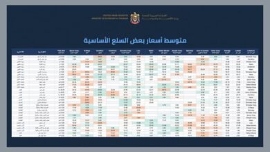 وزارة الاقتصاد والسياحة ترصد متوسطات أسعار 33 سلعة أساسية في شهر أغسطس 4 وزارة الاقتصاد والسياحة ترصد متوسطات أسعار 33 سلعة أساسية في شهر أغسطس