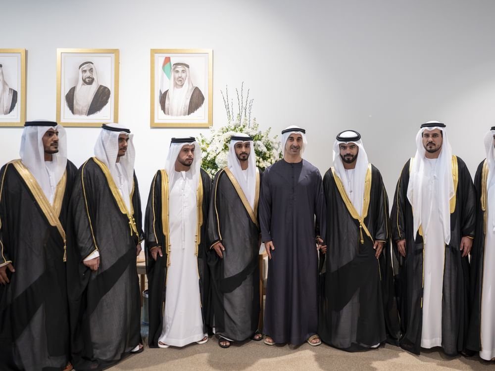 حمدان بن محمد بن زايد يشهد العرس الجماعي لقبيلة العوامر 1 حمدان بن محمد بن زايد يشهد العرس الجماعي لقبيلة العوامر