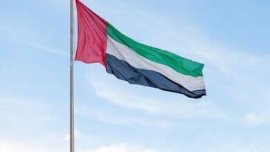 حكام الإمارات يهنئون خادم الحرمين الشريفين وولي عهده باليوم الوطني الـ 96 للمملكة 3 حكام الإمارات يهنئون خادم الحرمين الشريفين وولي عهده باليوم الوطني الـ 96 للمملكة