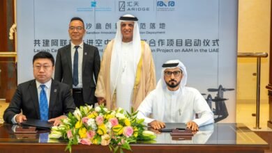 سعود بن صقر يشهد توقيع اتفاقية لتطوير واختبار وتطبيق حلول التنقل الجوي المتقدم في رأس الخيمة