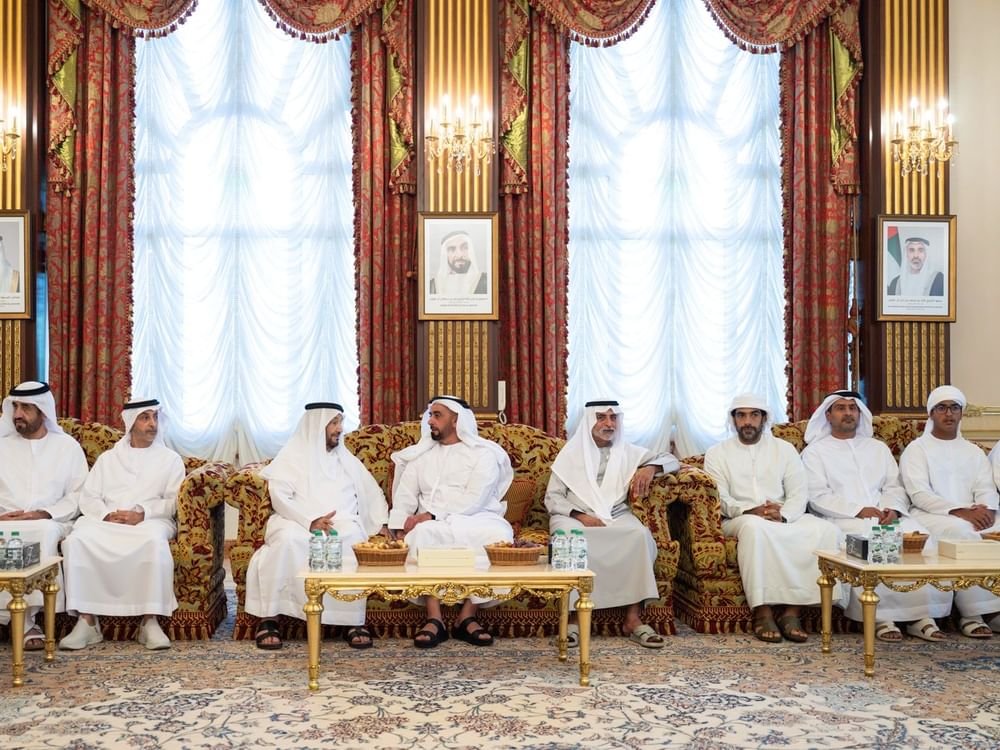 سيف بن زايد يعزي بوفاة حرم محمد بن بطي آل حامد 1 سيف بن زايد يعزي بوفاة حرم محمد بن بطي آل حامد
