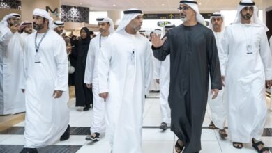 خالد بن محمد بن زايد يزور معرض أبوظبي الدولي للصيد والفروسية 2026